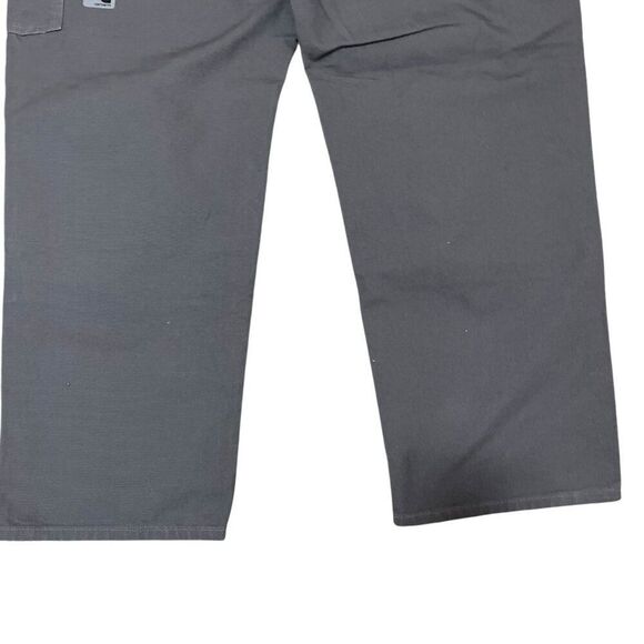NEW Carhartt B136-GVL ORIGINAL DUNGAREE FIT Double Knee WORKWEAR CARPENTER 42x30 - Picture 6 of 6